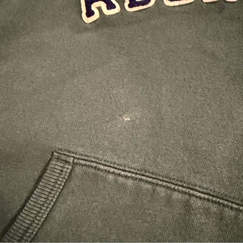 Abercrombie & Fitch Green Hoodie, Y2K Sweatshirt - Picture 5 of 7